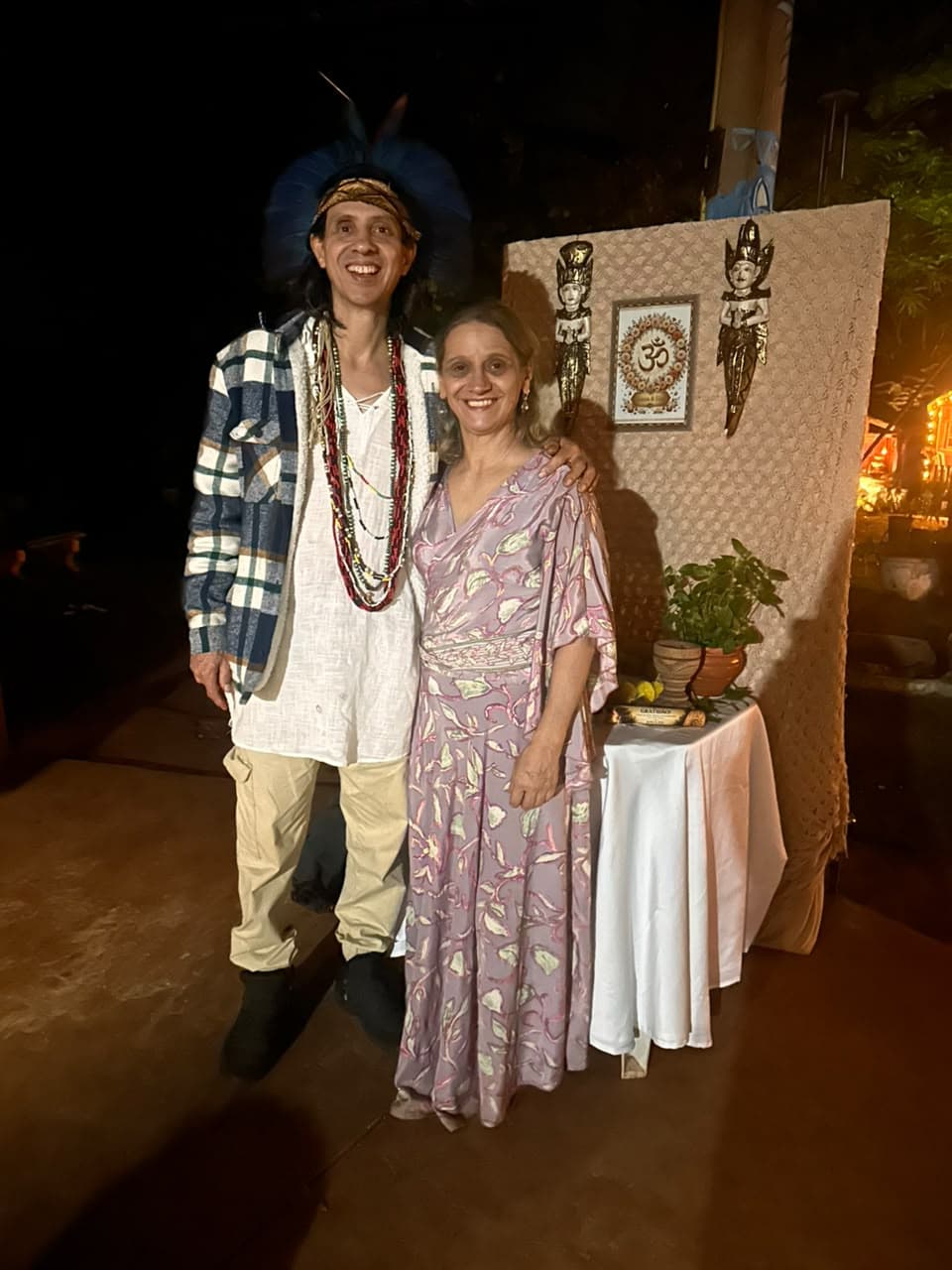 RAMA & SITA — 10 ANOS DE CAMINHO. Uma Década de Amor, Serviço e Consciência. Umbandaime especial de aniversário, com presença e participação ao vivo do cantor e rezador Ramanad Águia Dourada, com o Hinário Caboclo Cobra Coral. — foto 4