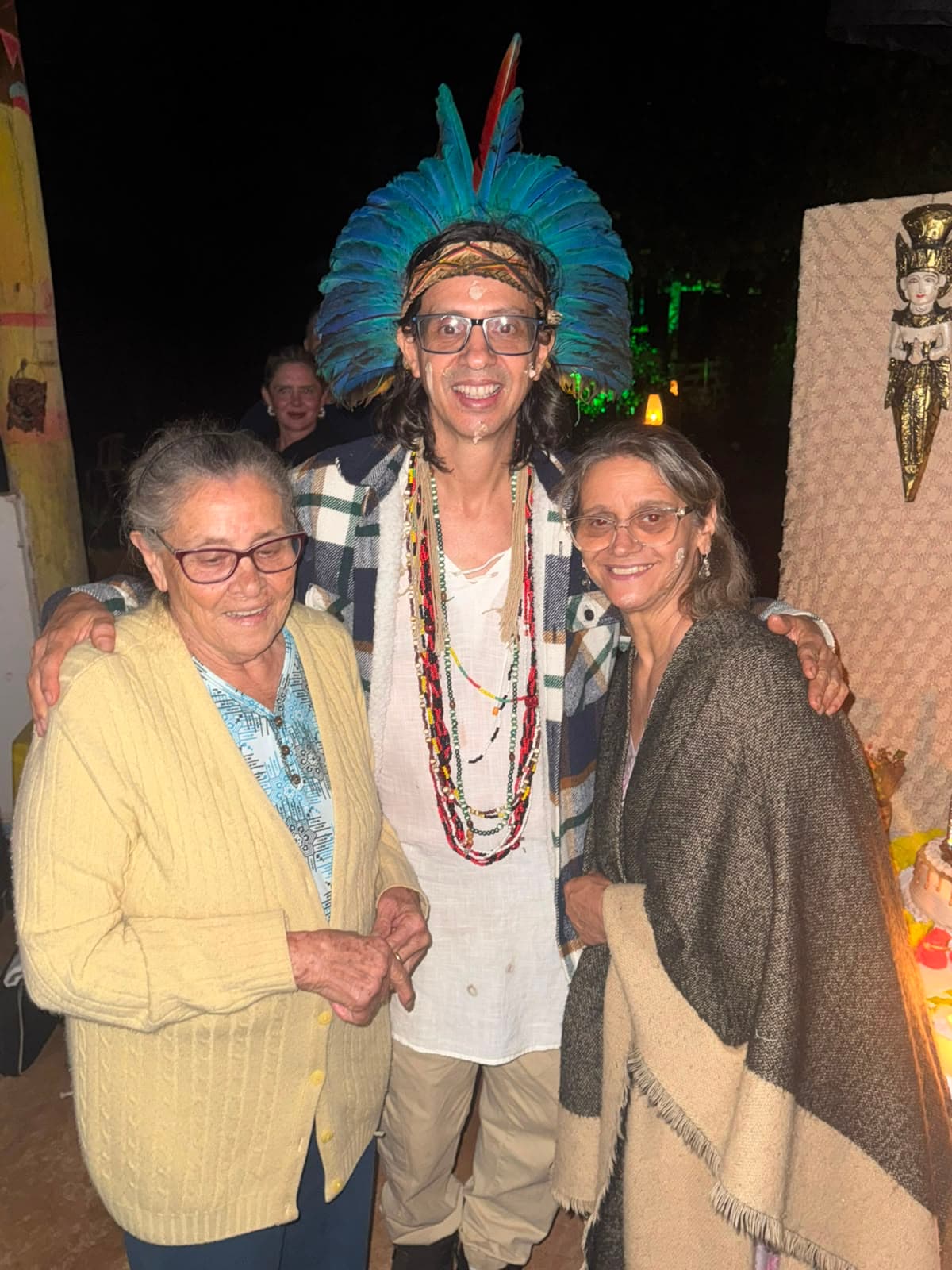 RAMA & SITA — 10 ANOS DE CAMINHO. Uma Década de Amor, Serviço e Consciência. Umbandaime especial de aniversário, com presença e participação ao vivo do cantor e rezador Ramanad Águia Dourada, com o Hinário Caboclo Cobra Coral. — foto 21