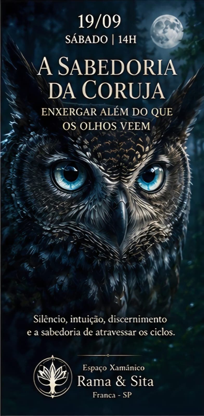 A SABEDORIA DA CORUJA — ENXERGAR ALÉM DO QUE OS OLHOS VEEM. Silêncio, intuição, discernimento e a sabedoria de atravessar os ciclos. A Coruja nos convida ao silêncio e à observação para reconhecer aquilo que precisa ser visto e atravessar as mudanças com consciência. — foto 33